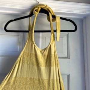 Free people Terry halter dress